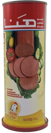 HANA Chicken Luncheon Meat 830 g x 12 Stk