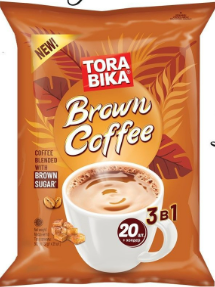 Tora bika Brown Coffee 20 x 25g x 12 Stk