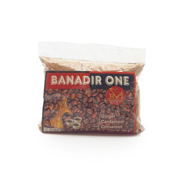 BANADIR ONE Somali Coffee 200 g x 50 Pcs