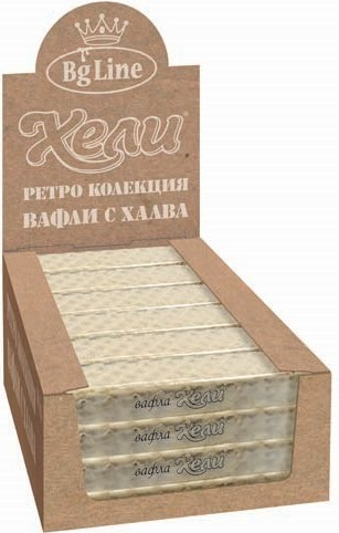 Bg Line Wafers Hvit 55 g x 18 Stk