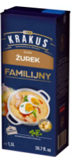 Krakus - Familijny Sour Rye Soup 1,5Lx8
