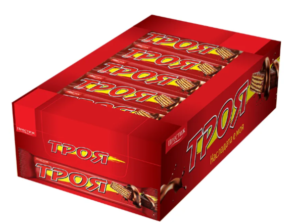 Troy Chocolate Wafer 28 g x 30 Stk