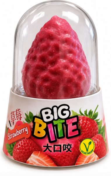 BIG BITE Ice Cream Strawberry 75 g x 12 Stk